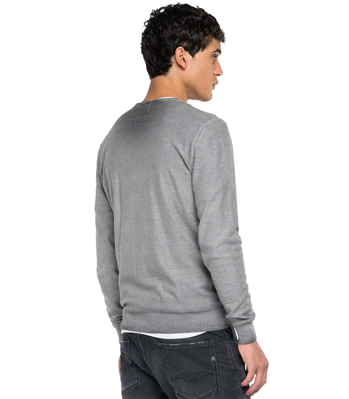 フェードカラーコットンプルオーバー 詳細画像 アイロングレー 2